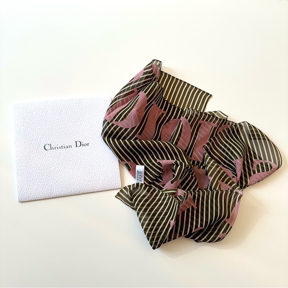 Vintage Dior Silk Scarf - Picture 4 of 4